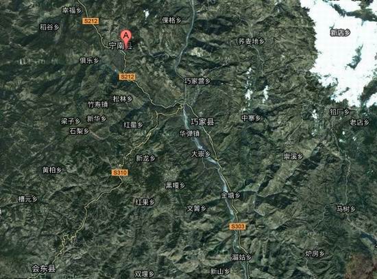 四川凉山宁南县发生泥石流 约40人失去联系