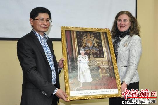 英国皇室卡特里娜公主到访广西冀推进旅游文化合作