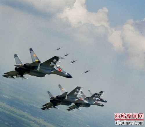 中国空军主战飞机今在东海防空识别区常态巡逻