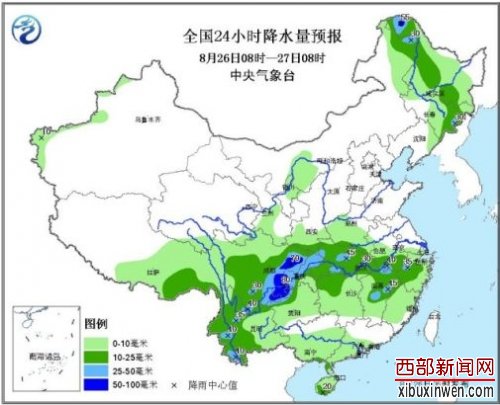 点击查看原图 南方迎新一轮降雨 四川重庆等地有大到暴雨(图)
