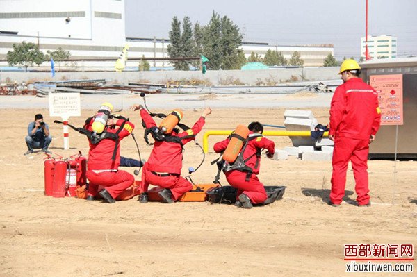山东实华天然气有限公司 成功举办模拟天然气泄露应急抢险演练
